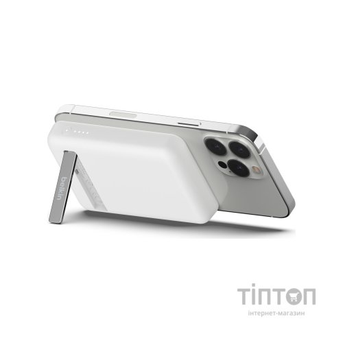 Батарея універсальна Belkin 5000mAh MagSafe Wireless White (BPD004BTWT)