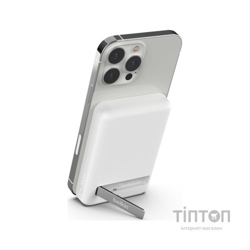 Батарея універсальна Belkin 5000mAh MagSafe Wireless White (BPD004BTWT)