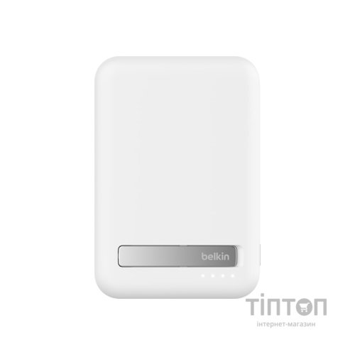 Батарея універсальна Belkin 8000mAh MagSafe Wireless Qi2 White (BPD007BTWH)