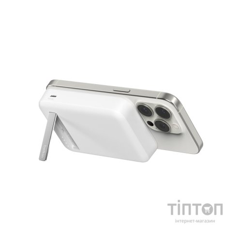 Батарея універсальна Belkin 8000mAh MagSafe Wireless Qi2 White (BPD007BTWH)