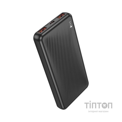 Батарея універсальна BOROFONE 10000mAh BJ56 Graceful 22.5W PD/20W Black (6941991111808)
