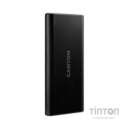Батарея універсальна Canyon PB-106 10000mAh Input 5V/2A, Output 5V/2.1A(Max) (CNE-CPB1006B)