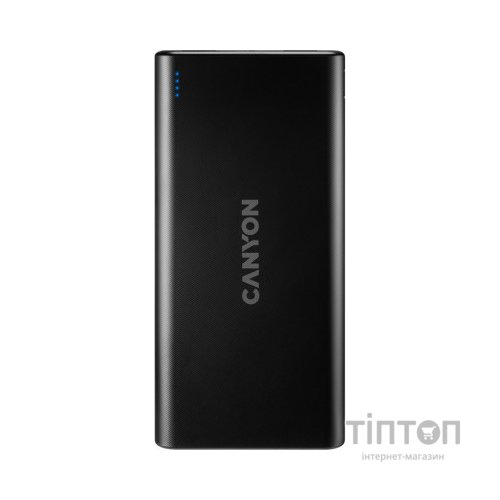 Батарея універсальна Canyon PB-106 10000mAh Input 5V/2A, Output 5V/2.1A(Max) (CNE-CPB1006B)