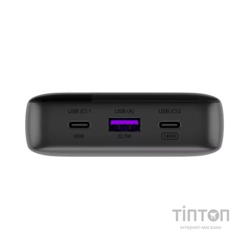 Батарея універсальна Canyon PB-240 25000mAh, PD3.1/140W, PPS, QC3.0, AFC & SCP, Digital Display (CNS-CPB240)