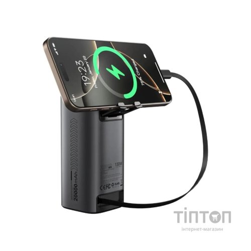 Батарея універсальна Choetech 20000mAh, PD/130W, QC, AFC , TFT, pass-through charging (B815C)