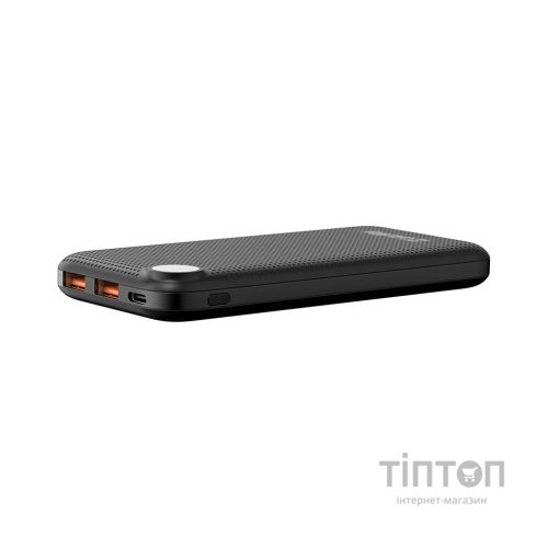 Батарея універсальна ColorWay 10 000 mAh LCD (USB QC3.0 + USB-C Power Delivery 22.5W) Black (CW-PB100LPI3BK-PDD)
