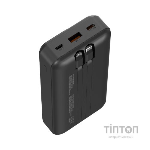 Батарея універсальна ColorWay 20 000 mAh Optimal Power PD/22.5W, QC/3.0, Black (CW-PB200LPB5BK-PDD)
