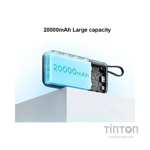 Батарея універсальна CUKTECH 20000mAh PB200N 55W Grey (CUKP200NGLDG)