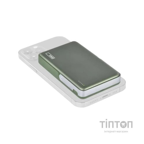 Батарея універсальна EMOS 10000mAh, MagSafe, 20W, green (B0552AG)