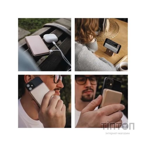 Батарея універсальна EMOS 10000mAh, MagSafe, 20W, pink (B0552RG)