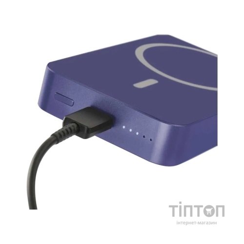Батарея універсальна EMOS 10000mAh WI1046, 20W, Wireless, blue (B0551BL)