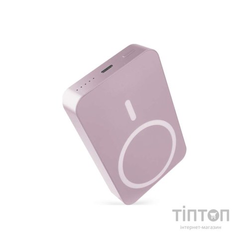 Батарея універсальна EMOS 10000mAh WI1046, 20W, Wireless, salmon (B0551S)