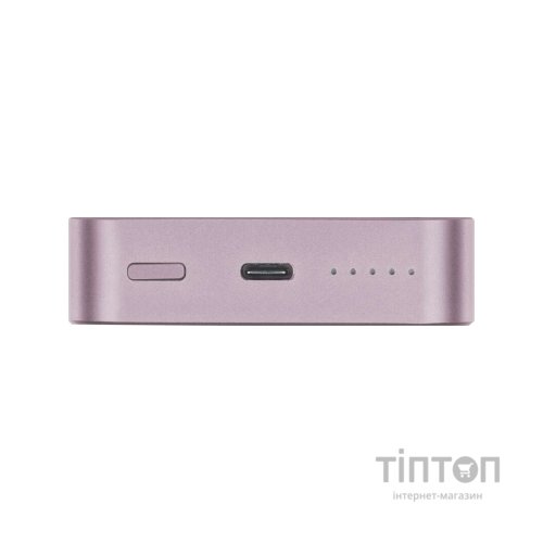 Батарея універсальна EMOS 10000mAh WI1046, 20W, Wireless, salmon (B0551S)