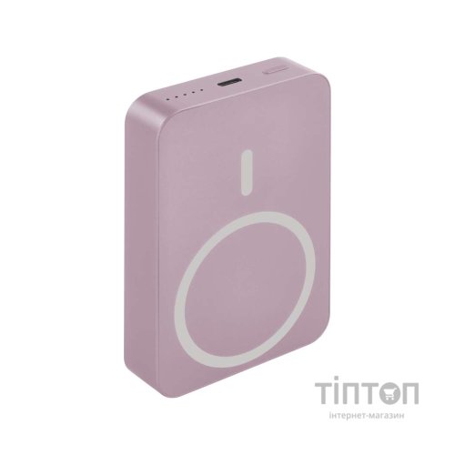 Батарея універсальна EMOS 10000mAh WI1046, 20W, Wireless, salmon (B0551S)