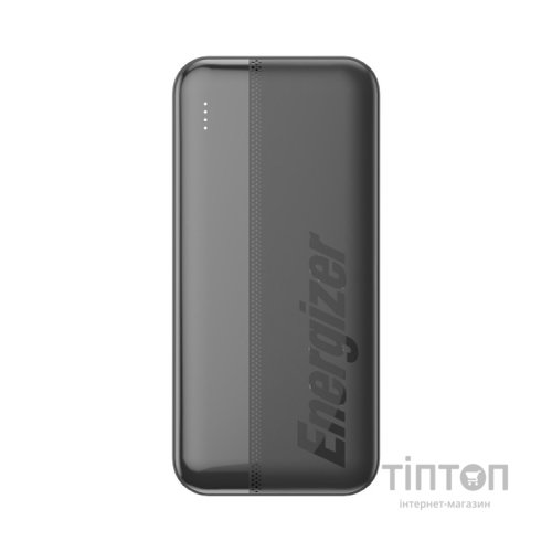 Батарея універсальна Energizer 10000mAh 15W, USB-А, 2*USB-C, Black (UE10050CC)