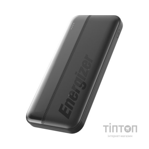 Батарея універсальна Energizer 10000mAh 15W, USB-А, 2*USB-C, Black (UE10050CC)