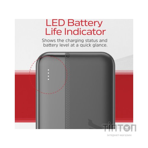 Батарея універсальна Energizer 20000mAh 15W, USB-А, 2*USB-C, Black (UE20050CC)