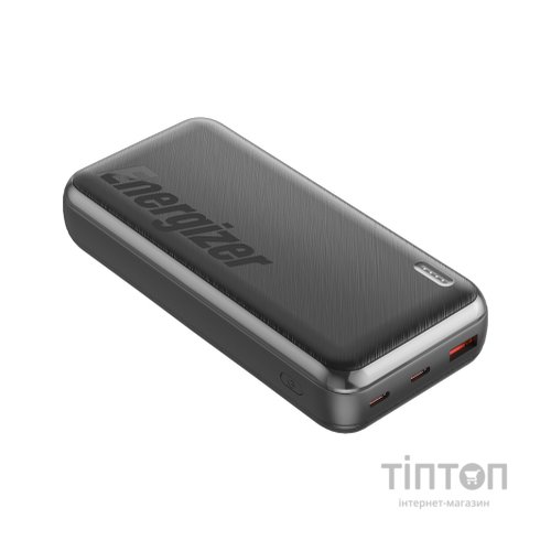 Батарея універсальна Energizer 20000mAh, PD/20W, QC/22.5W, black (UE20055PQ)