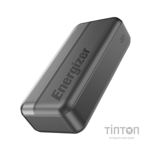 Батарея універсальна Energizer 30000mAh, USB-A 5V/2.1A, Type-C 5V/2A, Black (UE30050С)