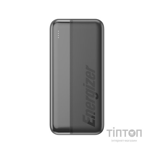 Батарея універсальна Energizer 30000mAh, USB-A 5V/2.1A, Type-C 5V/2A, Black (UE30050С)