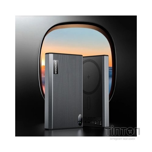 Батарея універсальна Essager 10000mAh Shining magnetic 20W PD QC/3.0 (EDY1W-SY0G-Z)