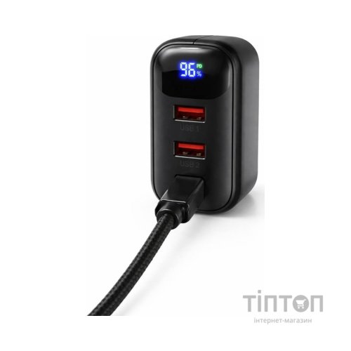 Батарея універсальна Extradigital 30000mAh, 22.5W, black (ED30PB)