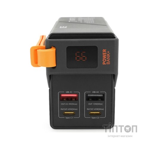 Батарея універсальна FULLTECH 30000mAh, PD65W+22.5W, Input(Type-C), Output(USB,Type-C) (PRIME-30/65)