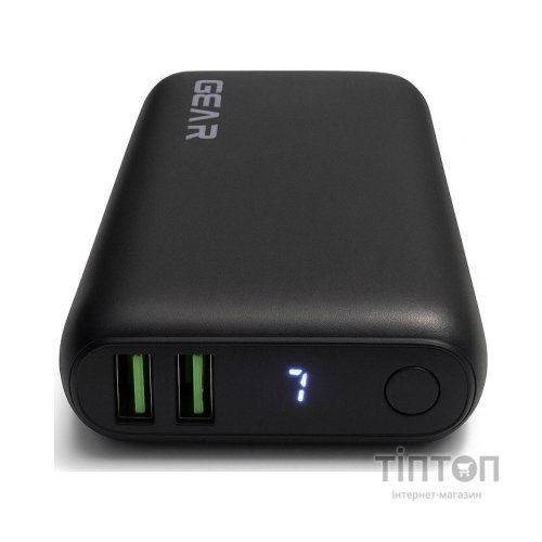 Батарея універсальна GEAR 10000mAh, PD/22.5W, black (WP942P)