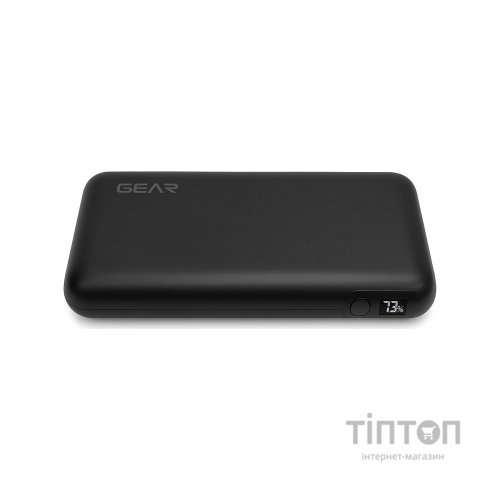 Батарея універсальна GEAR 20000mAh, PD/70W, black (DL203C)
