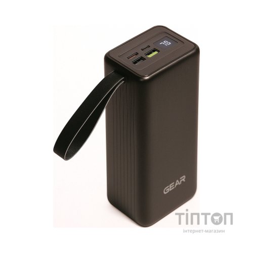 Батарея універсальна GEAR 50000mAh, PD/22.5W, black (SP05)