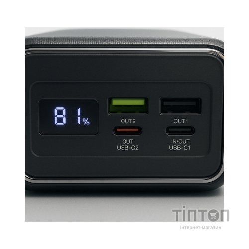 Батарея універсальна GEAR 50000mAh, PD/22.5W, black (SP05)