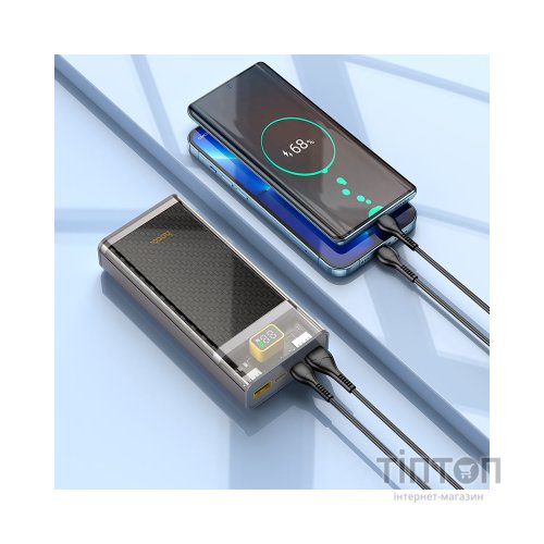 Батарея універсальна HOCO 20000mAh, 22.5W, Black (J103A / 45366)