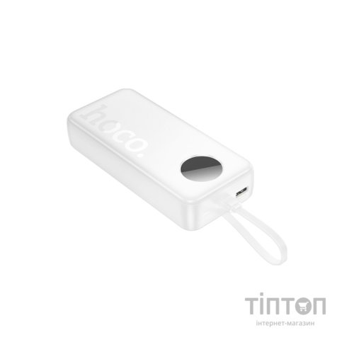 Батарея універсальна HOCO 20000mAh, PD/20W, 22.5W, White (J132A / 42067)