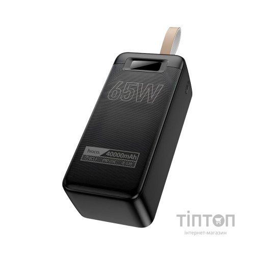 Батарея універсальна HOCO 40000mAh Aquila PD/3.0/65W QC/3.0 Black (DB82 / 714726)