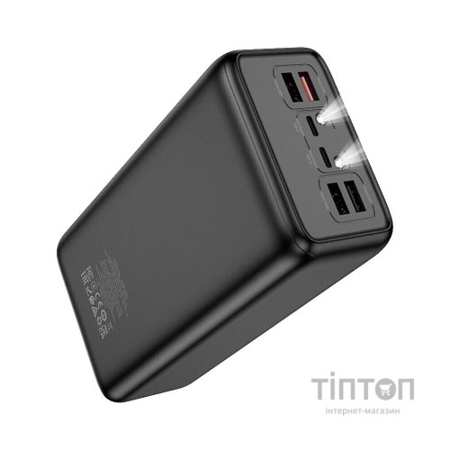 Батарея універсальна HOCO 50000mAh Apollo PD/65W QC/3.0 Black (DB81A / 714725)
