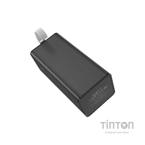 Батарея універсальна HOCO 50000mAh Powermaster PD/20W, QC/22.5W, Lamp, Black (J86A / 714738)