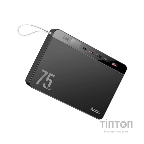 Батарея універсальна HOCO 75000 mAh Overlord PD/20W, QC/3.0/22.5W, Black (J94 / 714739)