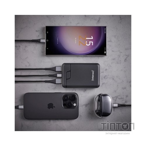 Батарея універсальна Intenso B10000 10000mAh Black (7320530)