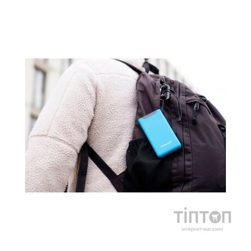 Батарея універсальна Intenso F10000 10000mAh QC/3.0 blue (7332035)