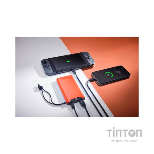 Батарея універсальна Intenso F10000 10000mAh QC3.0 orange (7332038)