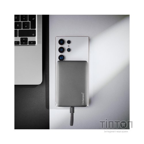 Батарея універсальна Intenso MC10000 10000mAh PD/20W MAG Grey (7340034)