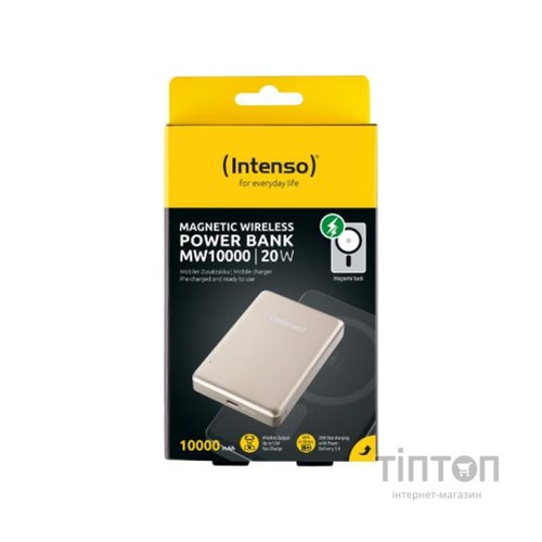 Батарея універсальна Intenso MW10000 10000mAh Magnetic champagne (7344031)