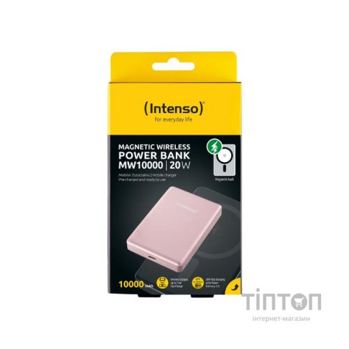 Батарея універсальна Intenso MW10000 10000mAh Magnetic rose (7344033)