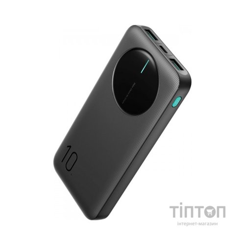 Батарея універсальна JOYROOM 10000mAh 12W 2*USB-A, USB-C In/Out, Black (JR-PBF12 / 6956116713256)