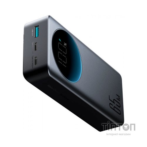 Батарея універсальна JOYROOM 30000mAh 65W PD, QC/3.0, USB-A, 2xUSB-C In/Out, Black (JR-PBF05)