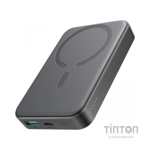 Батарея універсальна JOYROOM Magnetic Wireless 10000mAh 20W PD, QC, USB-C In/Out Black (JR-W020 / 6941237118455)