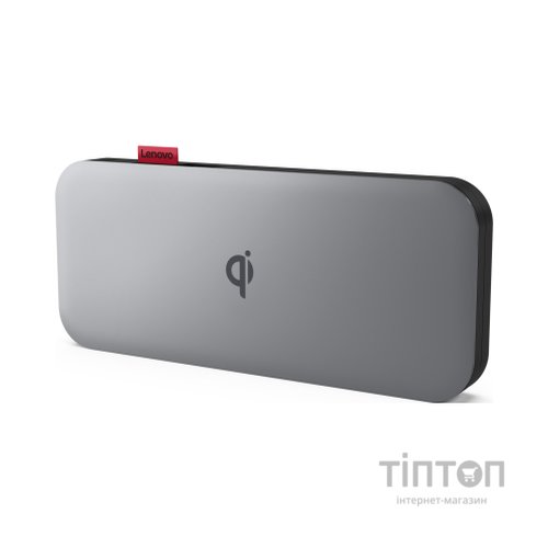 Батарея універсальна Lenovo 10000 mAh Go Wireless Mobile PB, USB-C 27W(max), Qi - 15W(max) (40ALLG1WWW)