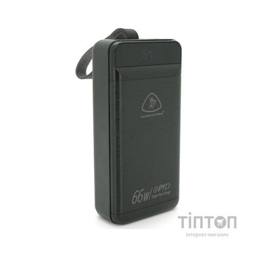 Батарея універсальна LIONPATTON 40000mAh, QC3.0, MicroUSB, Type-C, Lighting, USB, Black (L45 / 38067)