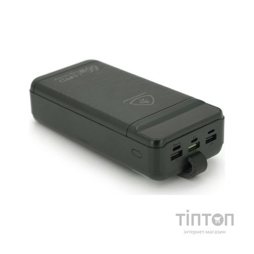 Батарея універсальна LIONPATTON 40000mAh, QC3.0, MicroUSB, Type-C, Lighting, USB, Black (L45 / 38067)
