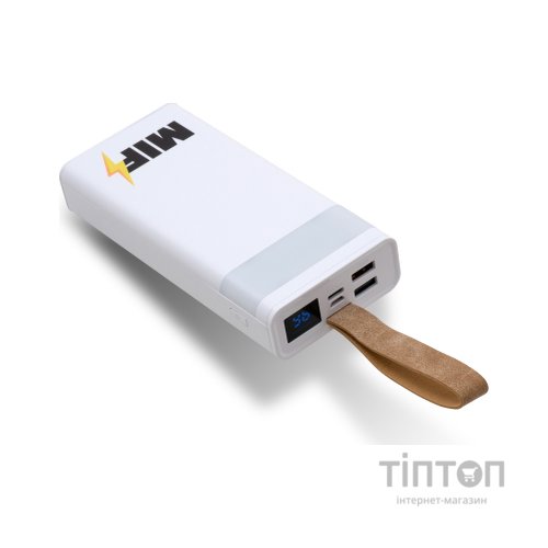 Батарея універсальна MIF 20000mAh, White (BJ18 / K5388 / 44504)